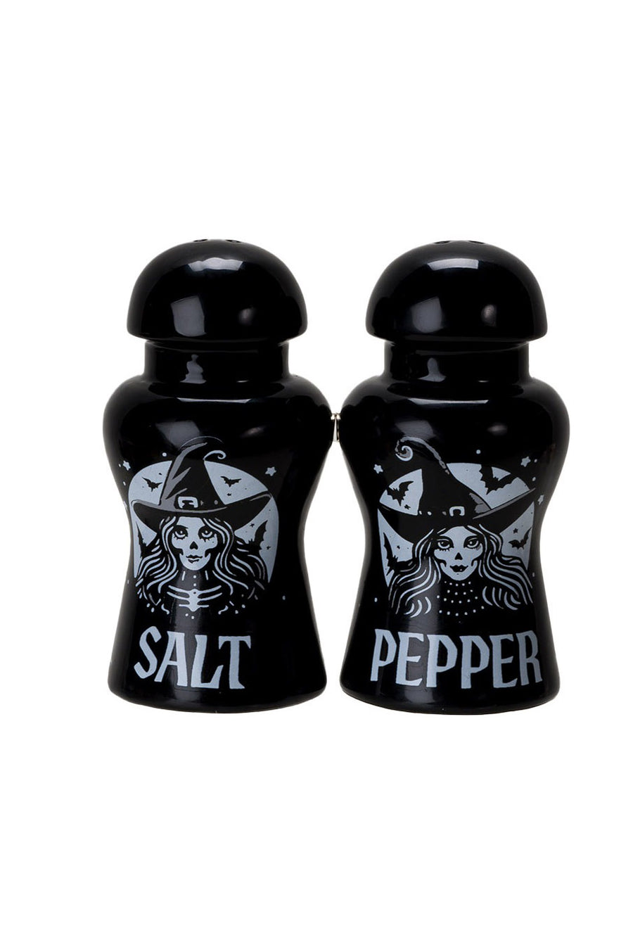 witch salt and pepper shaker set