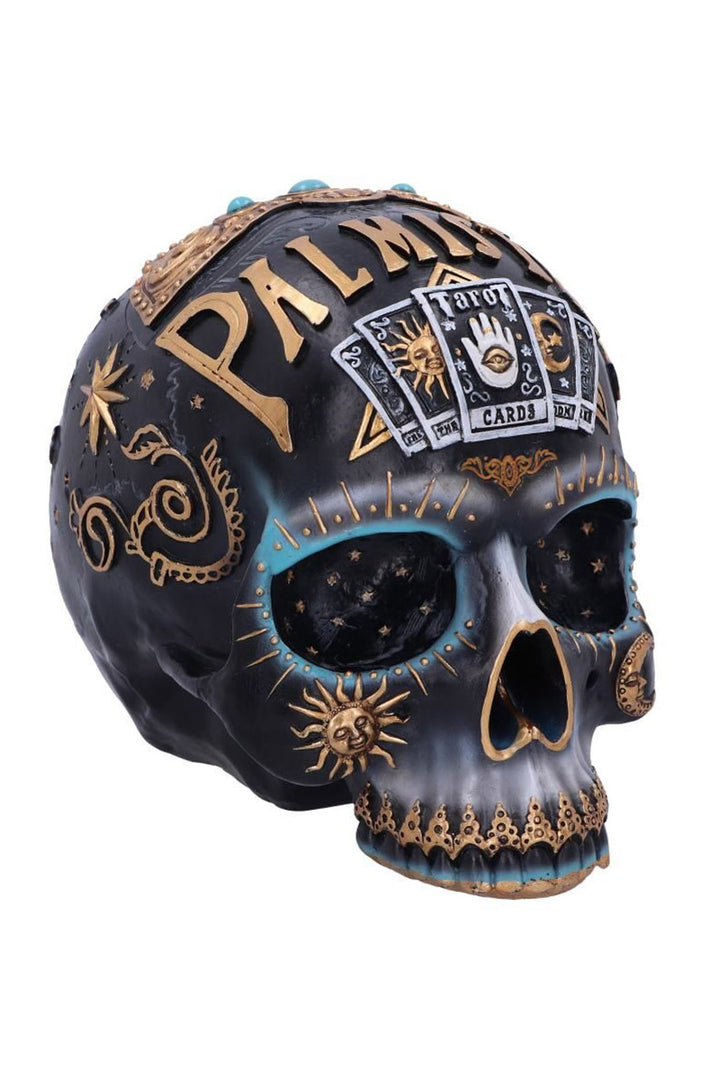 skull sculpture gothic home decor