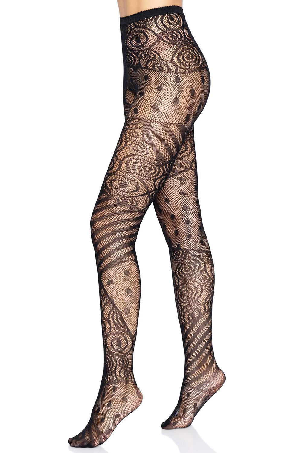 Sally's Stitches Patchwork Tights