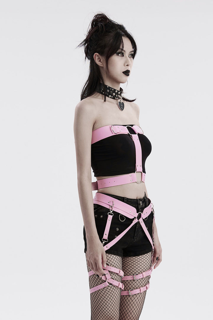 pastel pink kawaii belt