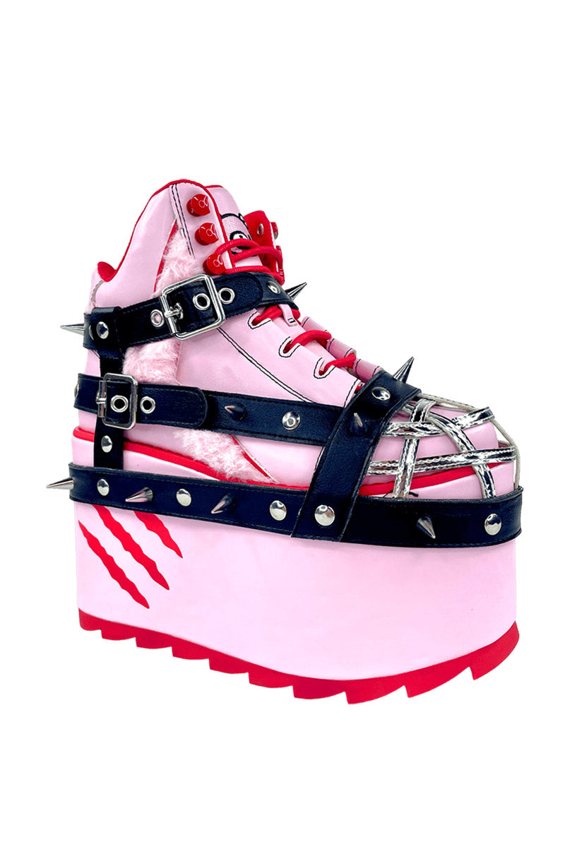 womens gloomy bear platform boots