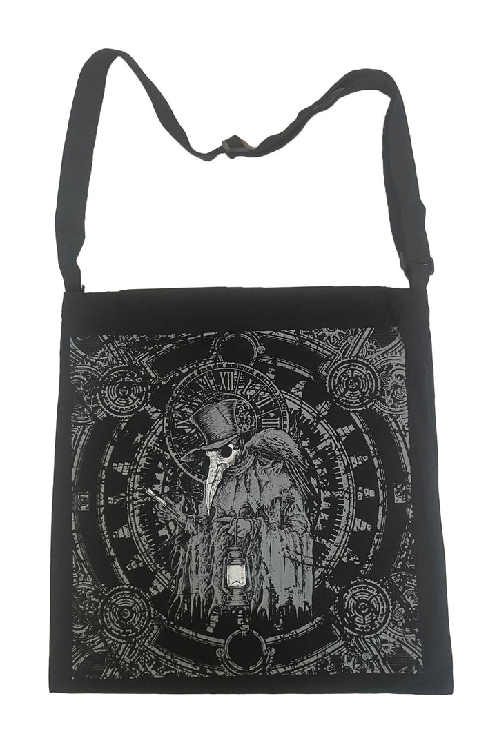 Shoulder Sling Zipper Tote Bag
