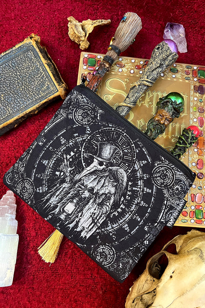 gothic makeup travel bag