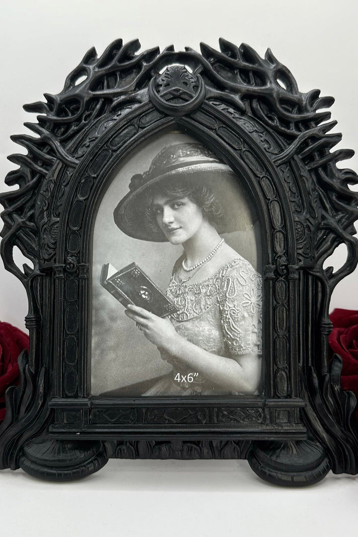 vintage goth photo frame