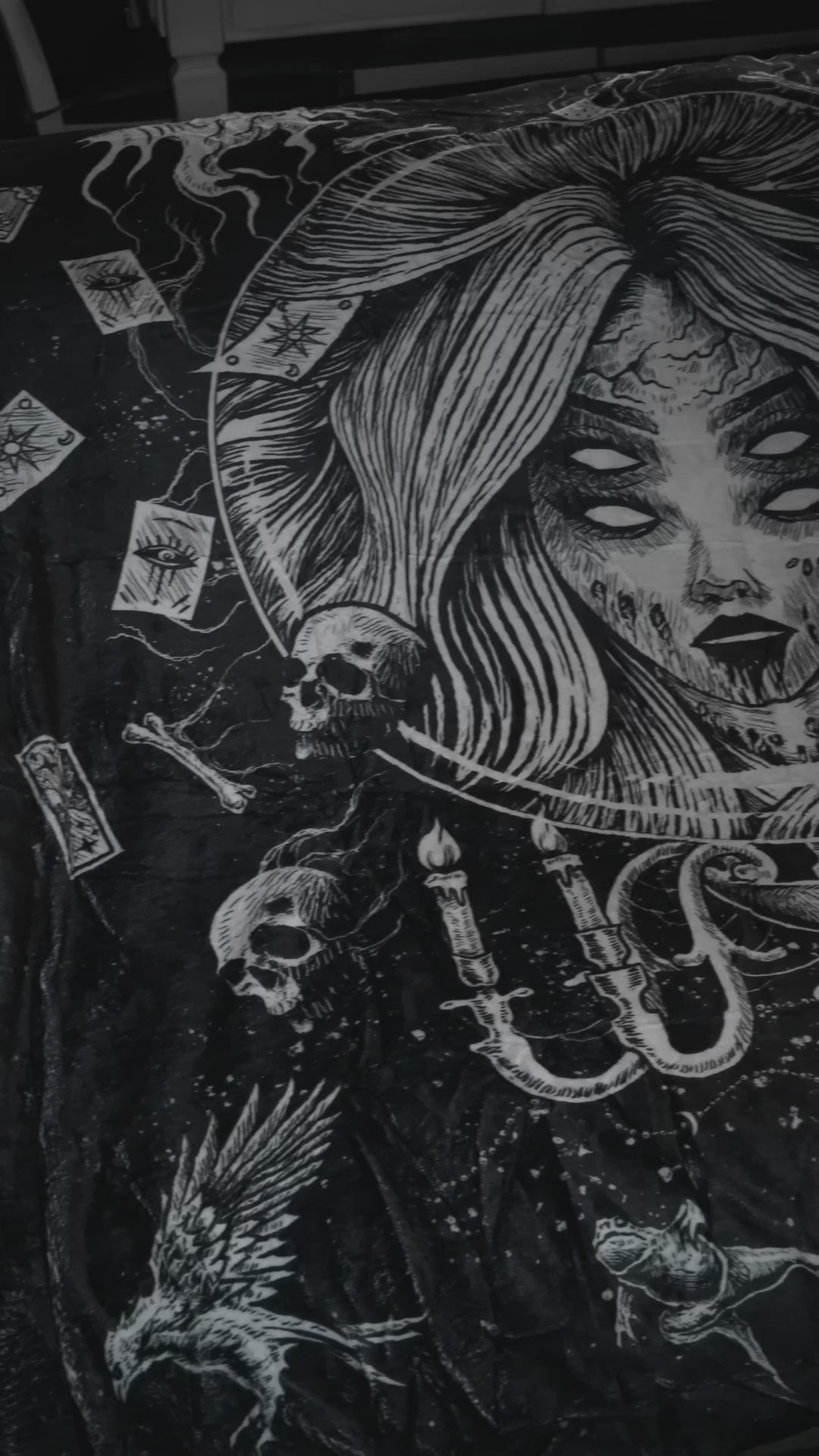 Fortune Teller Throw Blanket