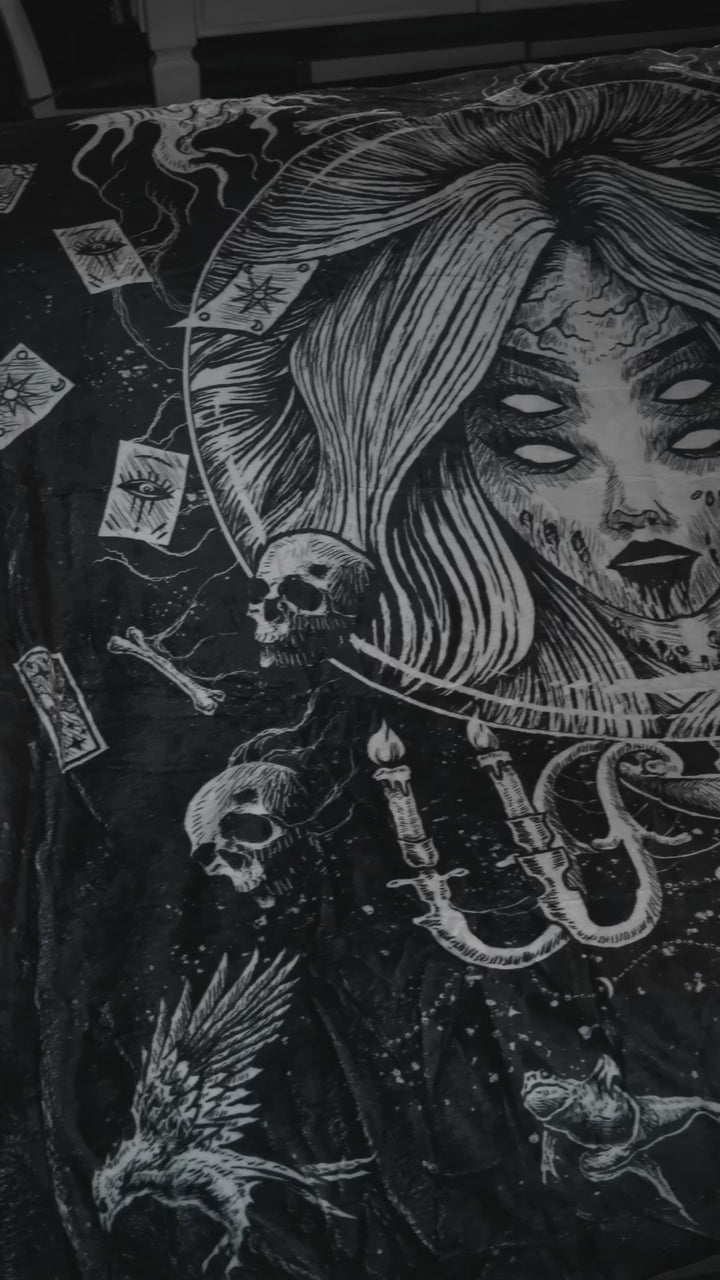 Fortune Teller Throw Blanket
