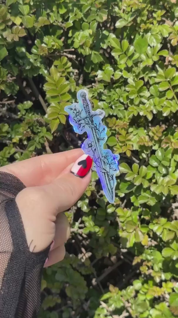 video of knightcore sticker by the pretty cult