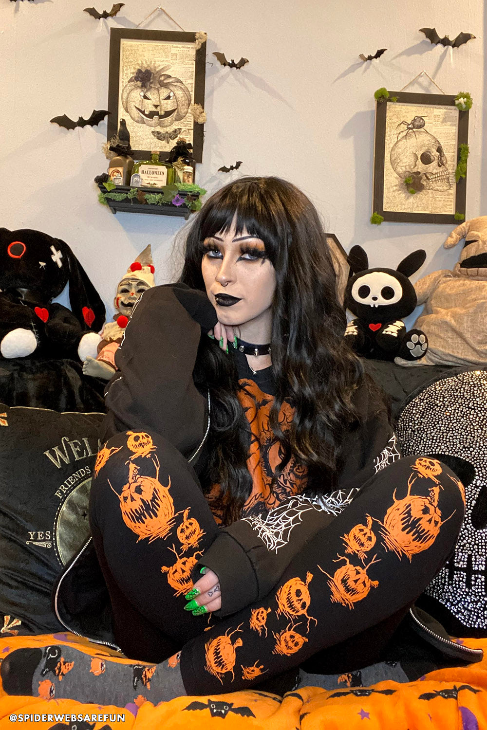 Possessed Pumpkin Patch Leggings