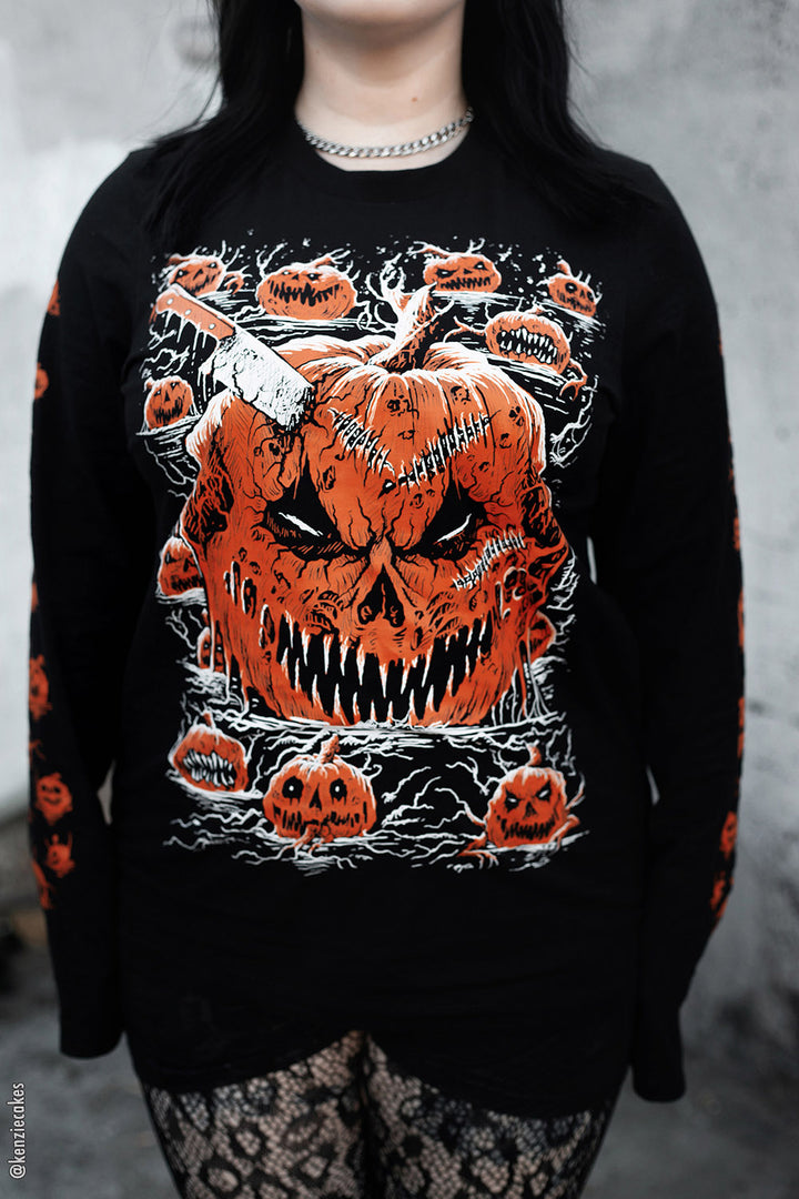 Possessed Pumpkin Patch T-shirt