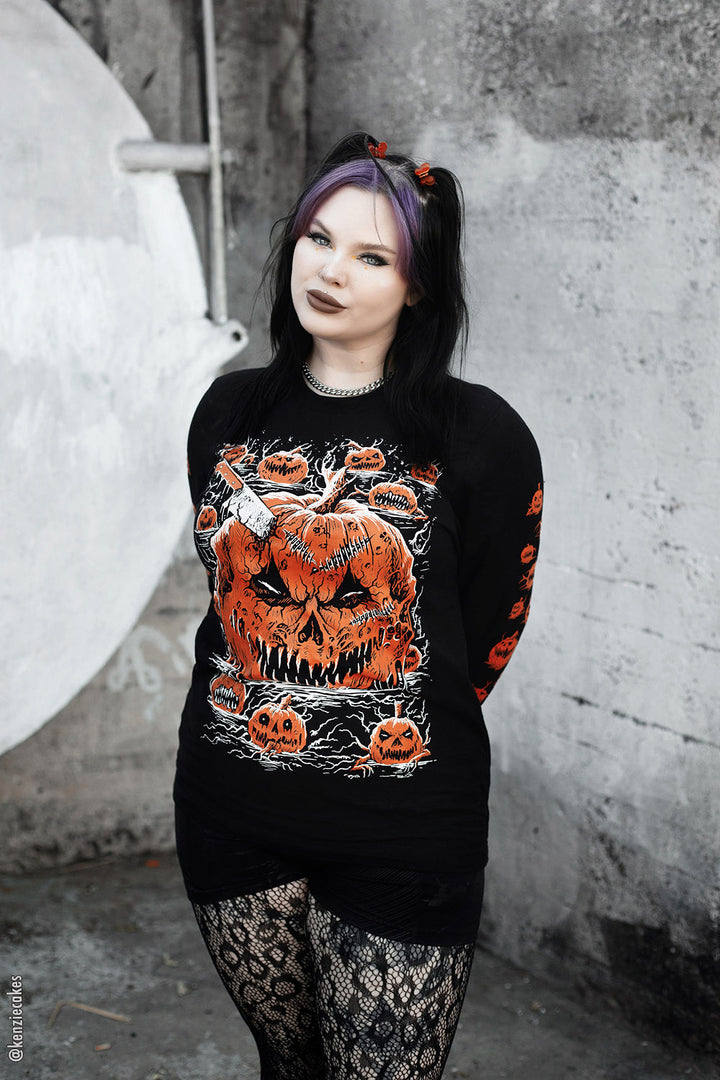 Possessed Pumpkin Patch T-shirt