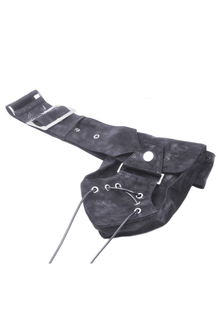 womens post apocalyptic belt with bag
