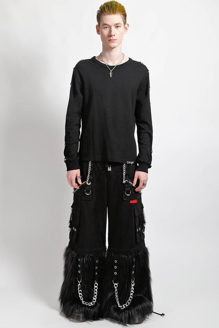 baggy black punk jeans by tripp NYC