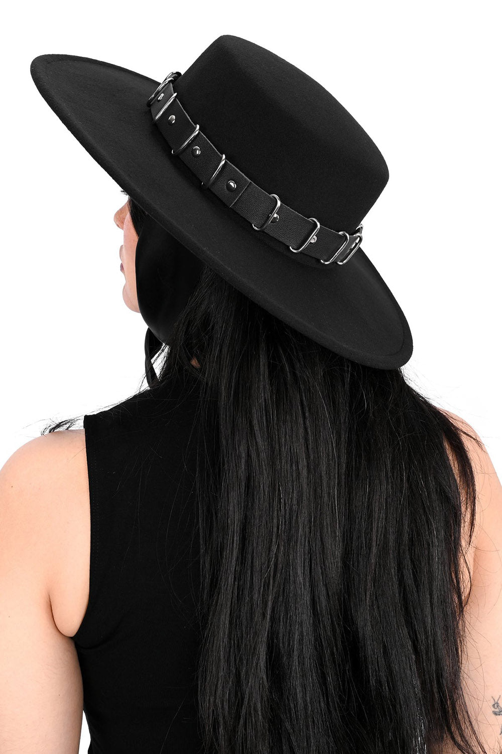 big ribbon punk hat
