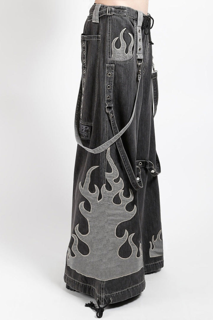 street style goth jeans