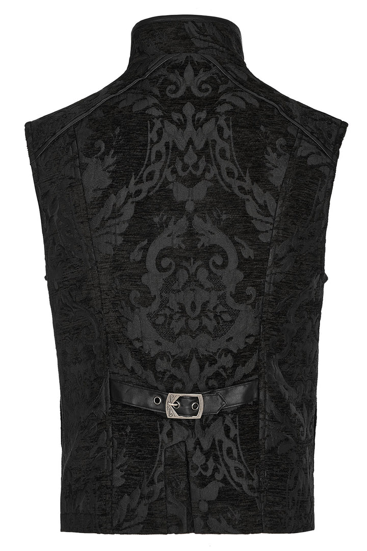 mens gothic damask vampire goth vest
