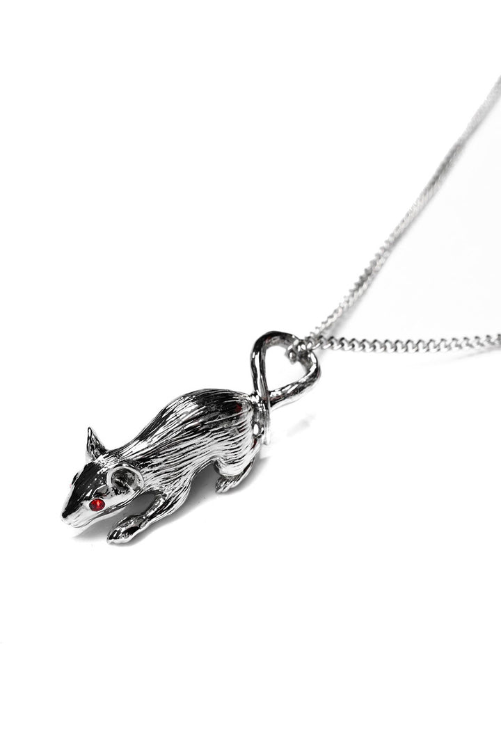 weird rat necklace