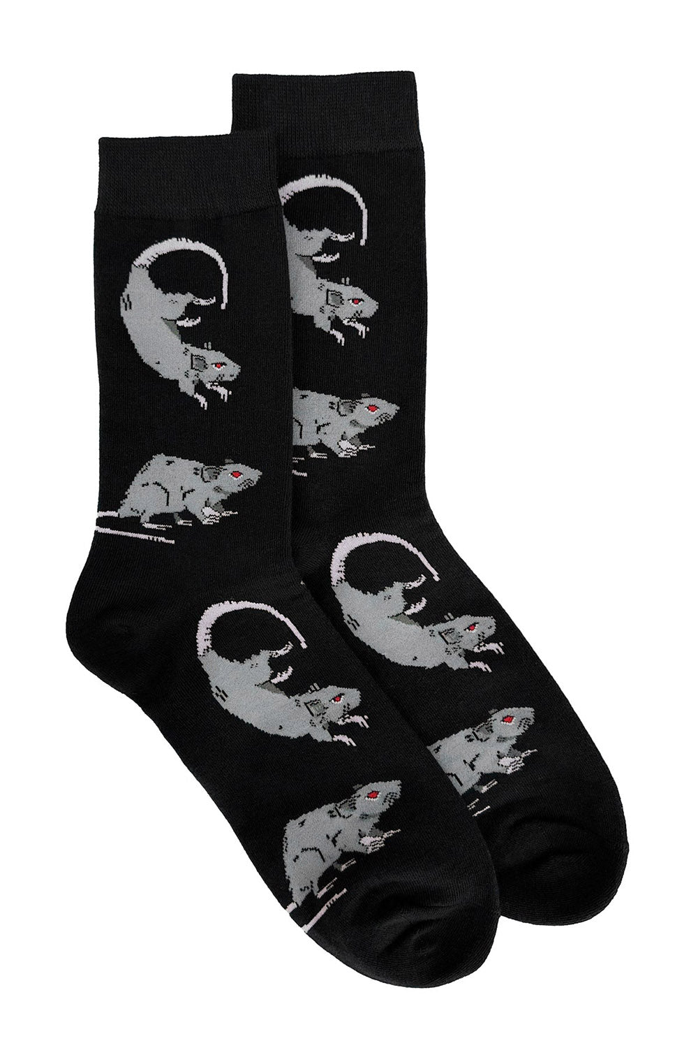 funny novelty knitted rat socks