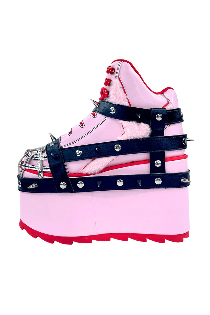 pastel goth gloomy bear shoes