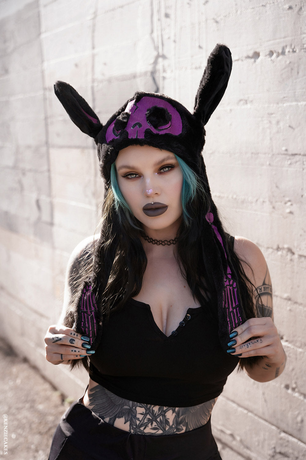 bunny ear hat with moving ears
