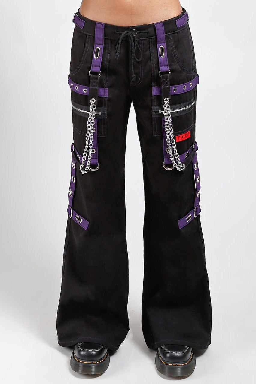 womens baggy flared emo pants by tripp NYC
