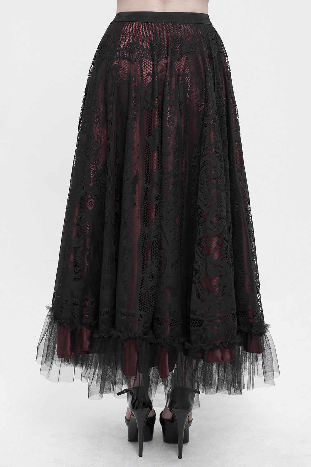 ruffled skirt for women