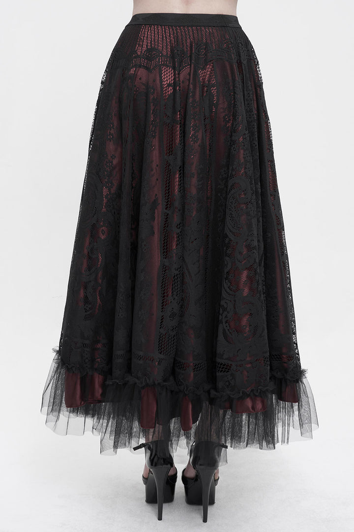 ruffled skirt for women