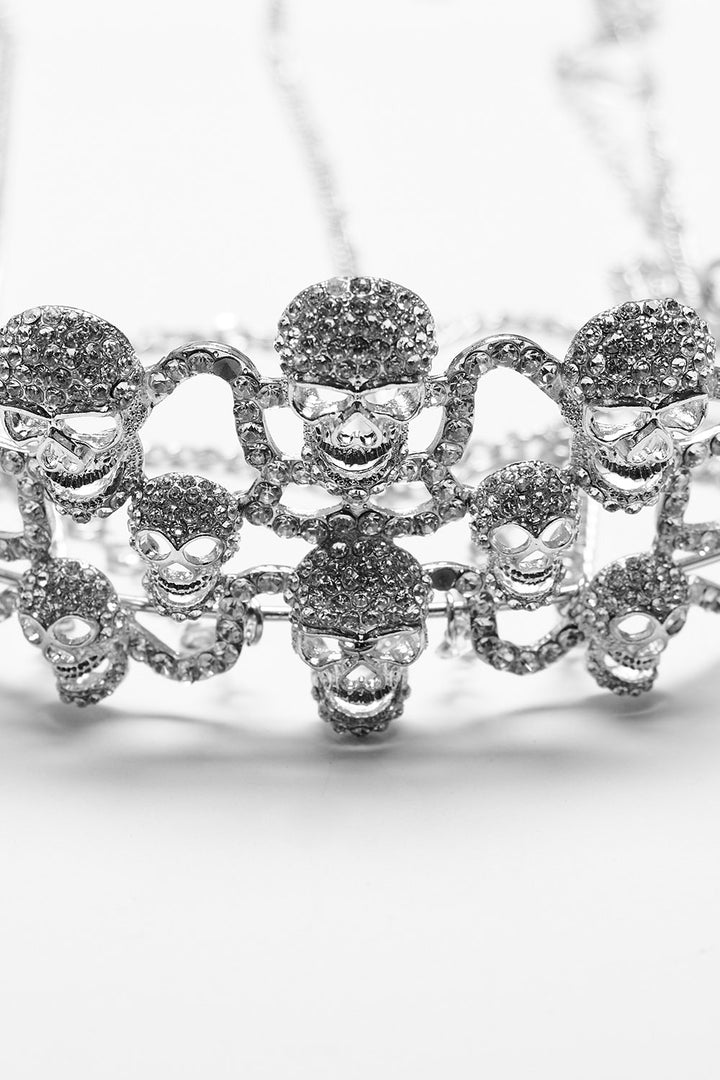 crystal skull crown womens