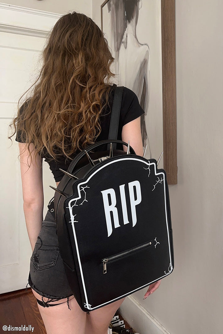 RIP Tombstone Backpack