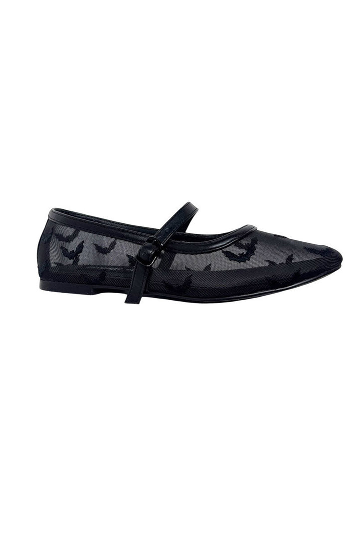 gothic ballet flats