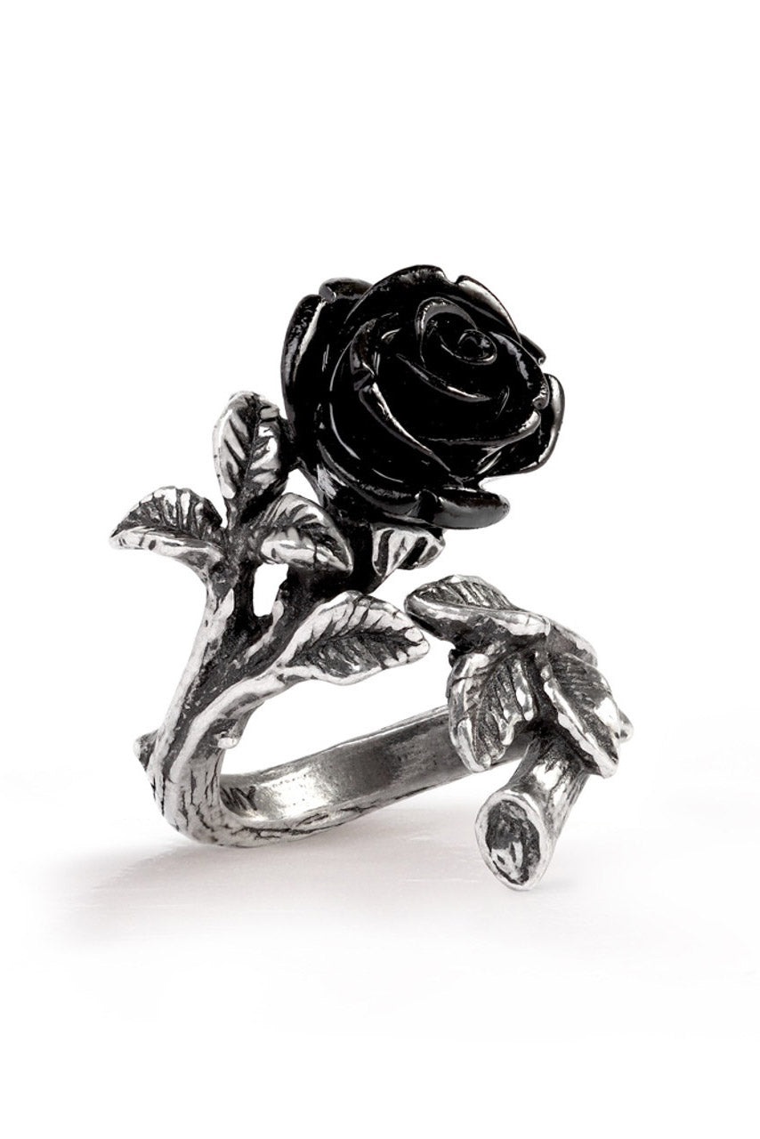 Wild Black Rose Ring – VampireFreaks
