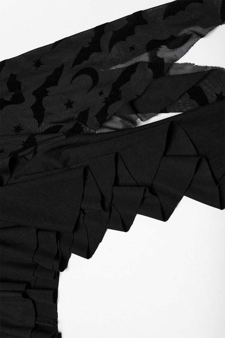 mesh gothic dress by punk rave