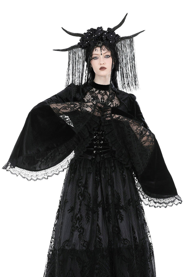vampire gothic blouse
