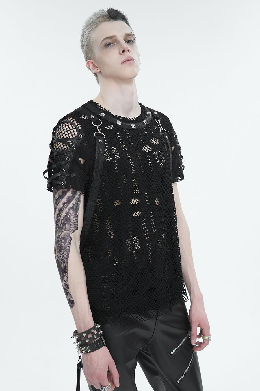 mens ripped shirt