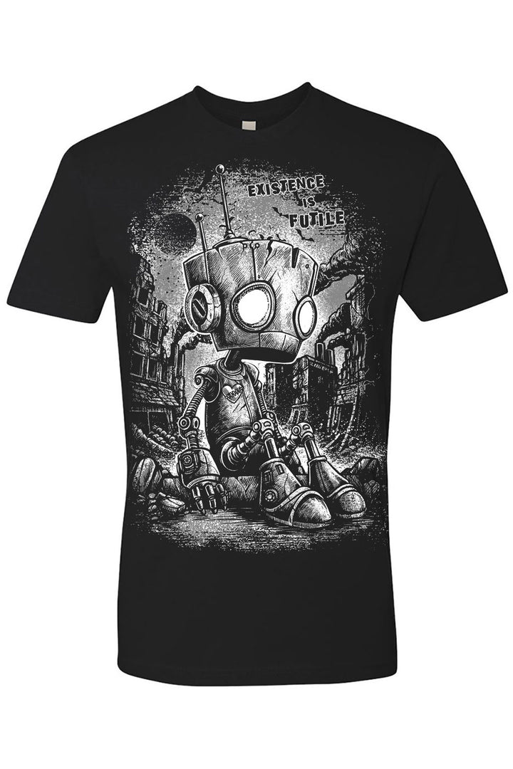 emo robot shirt