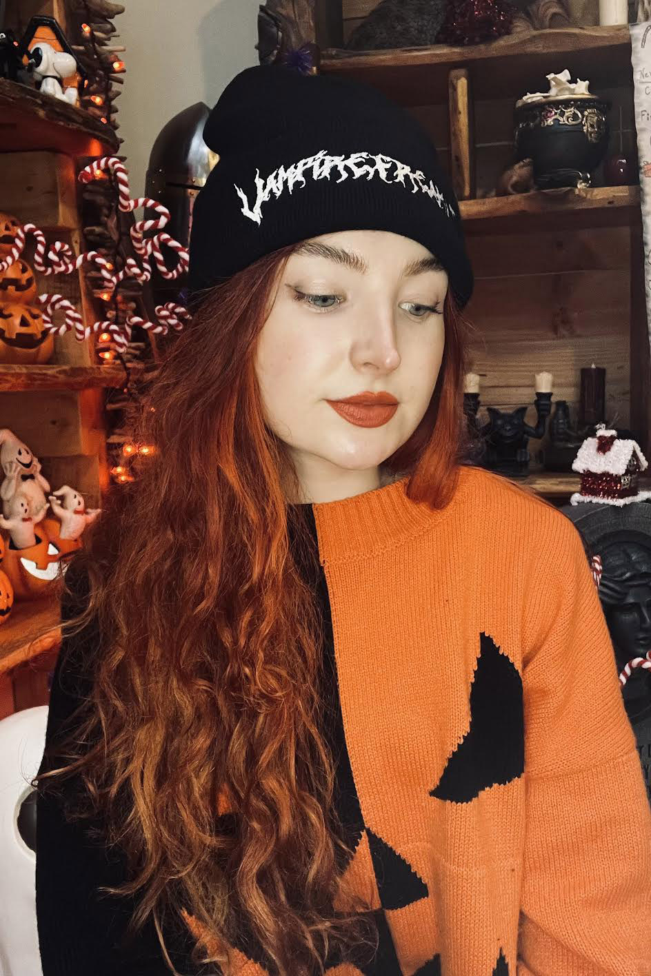heavy metal beanie