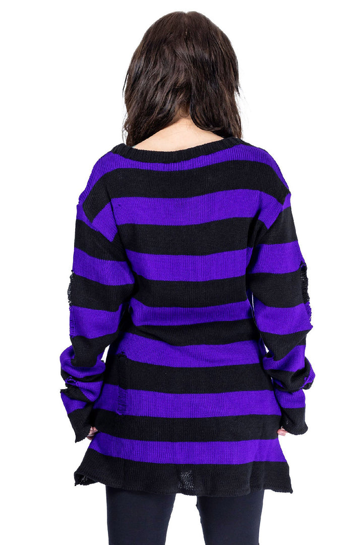 punk oversized sweater