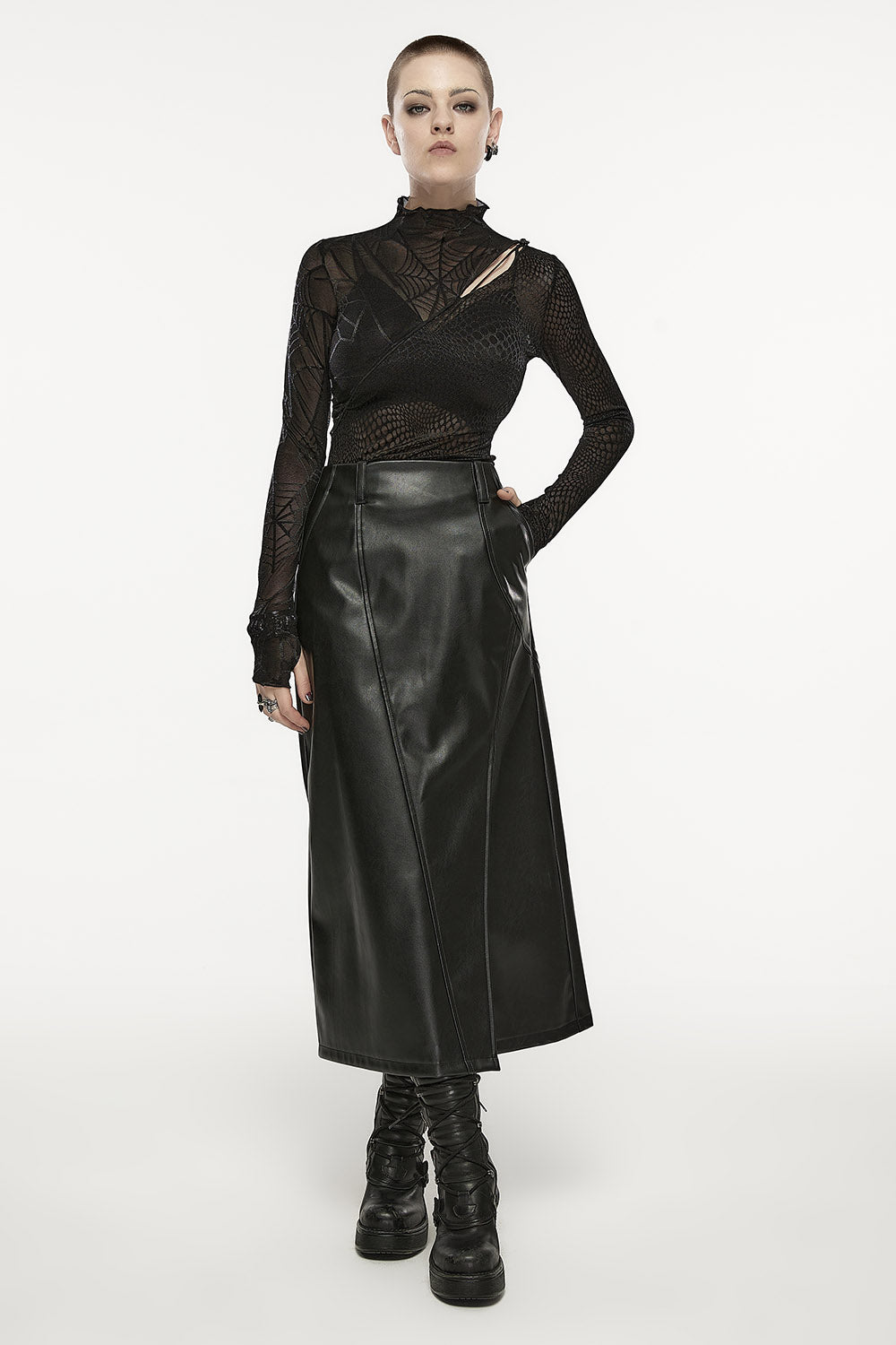 Macabre Mesh Top