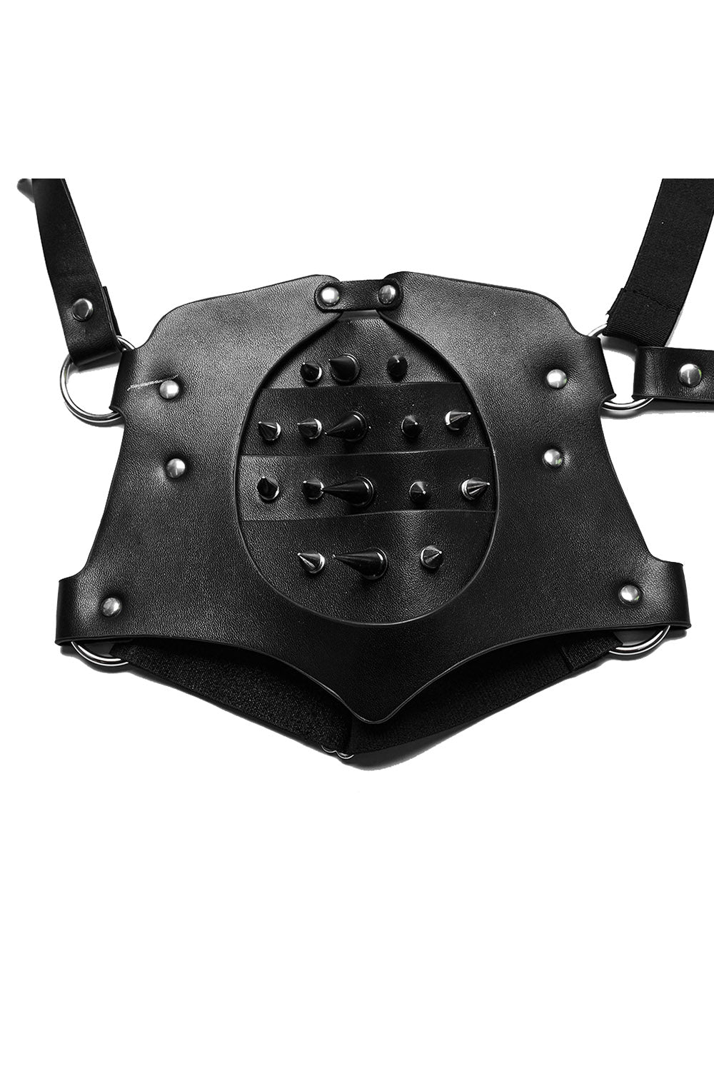 vegan leather shoulder armor