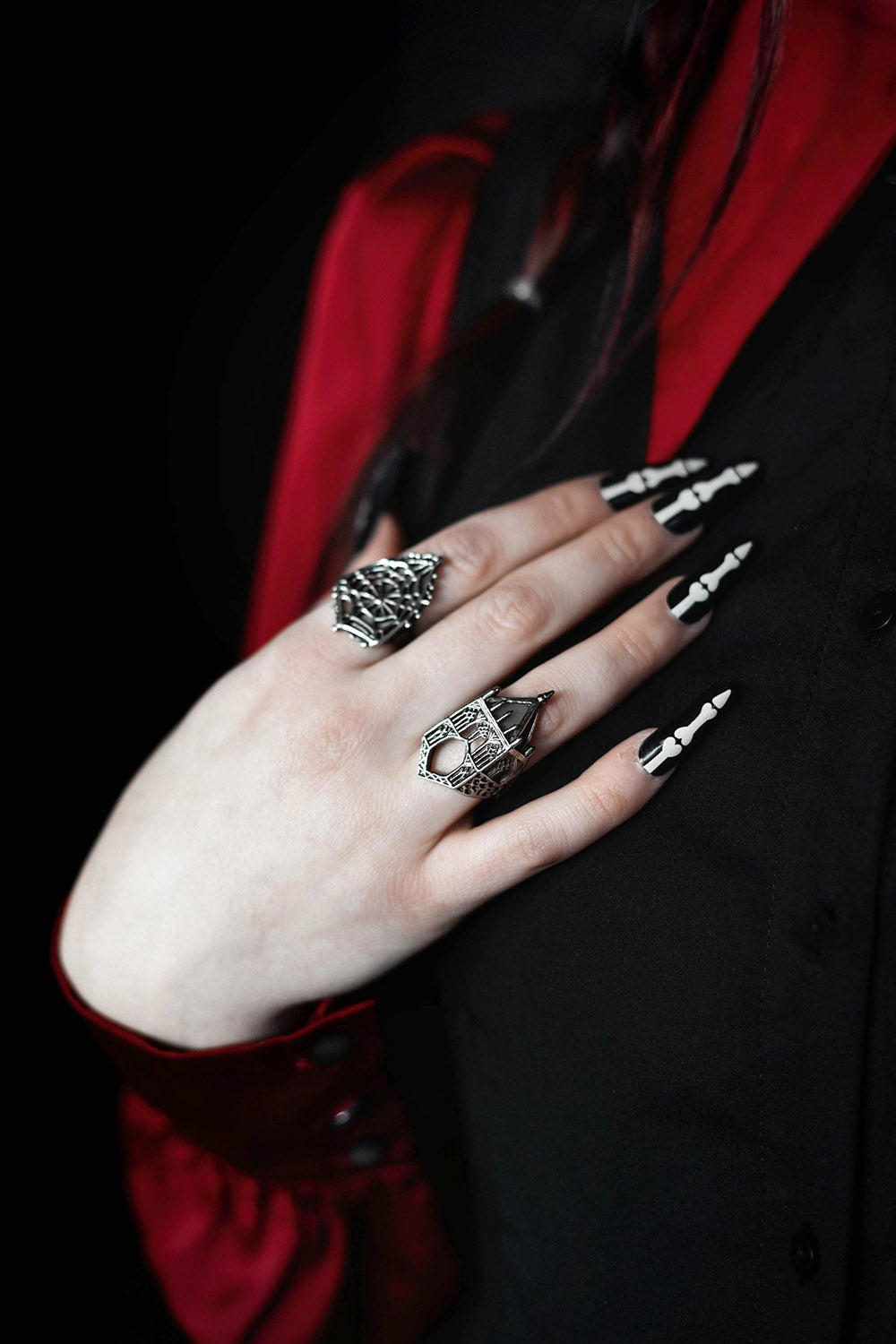 womens spooky rings