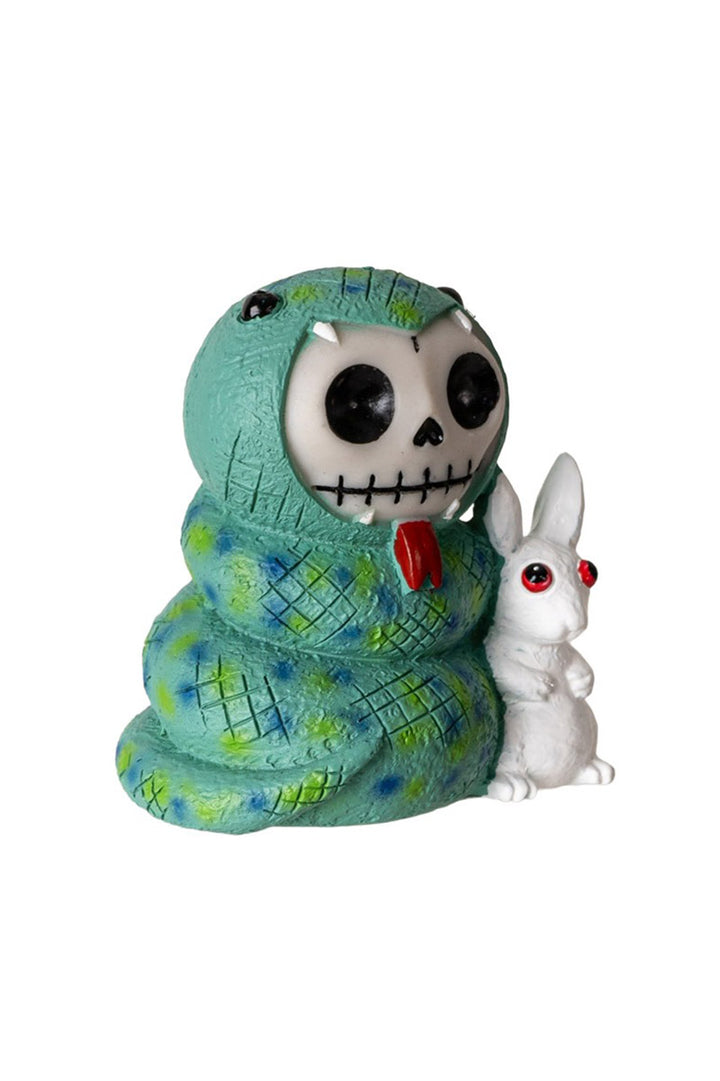 resin snake furrybones figurine