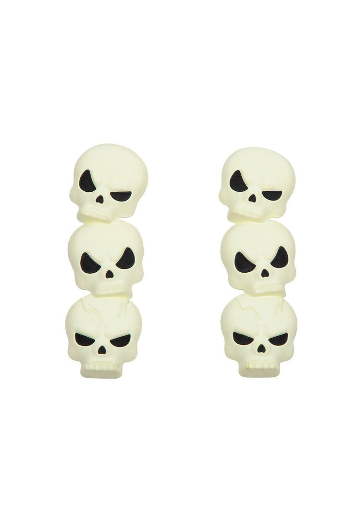 skull shoe charms