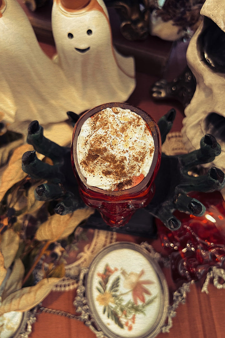 vintage goth shot glass