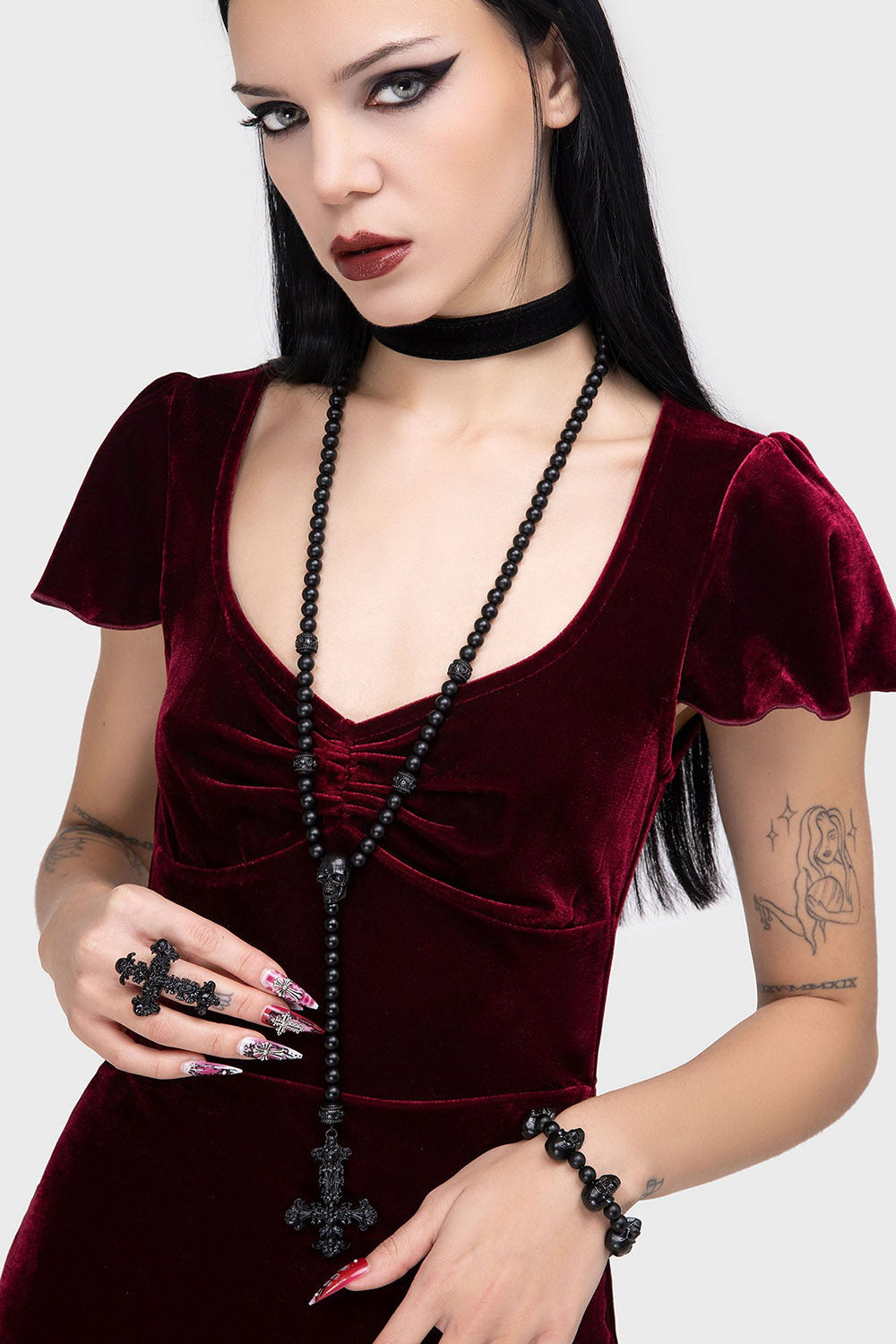 medieval gothic ring by killstar