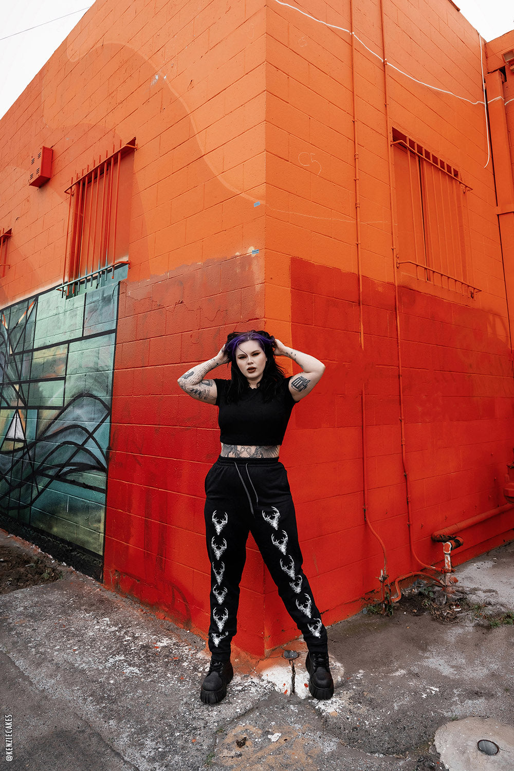Wendigo Skull Joggers