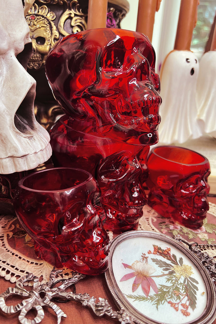 skull drinking glass collectiuon