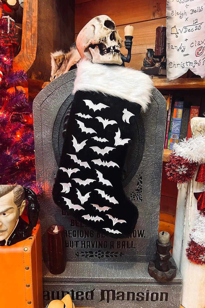 halloween xmas stocking for fireplace