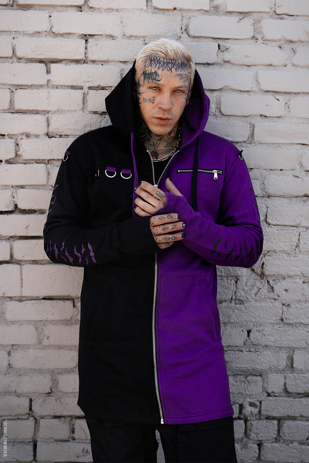 mens emo hoodie