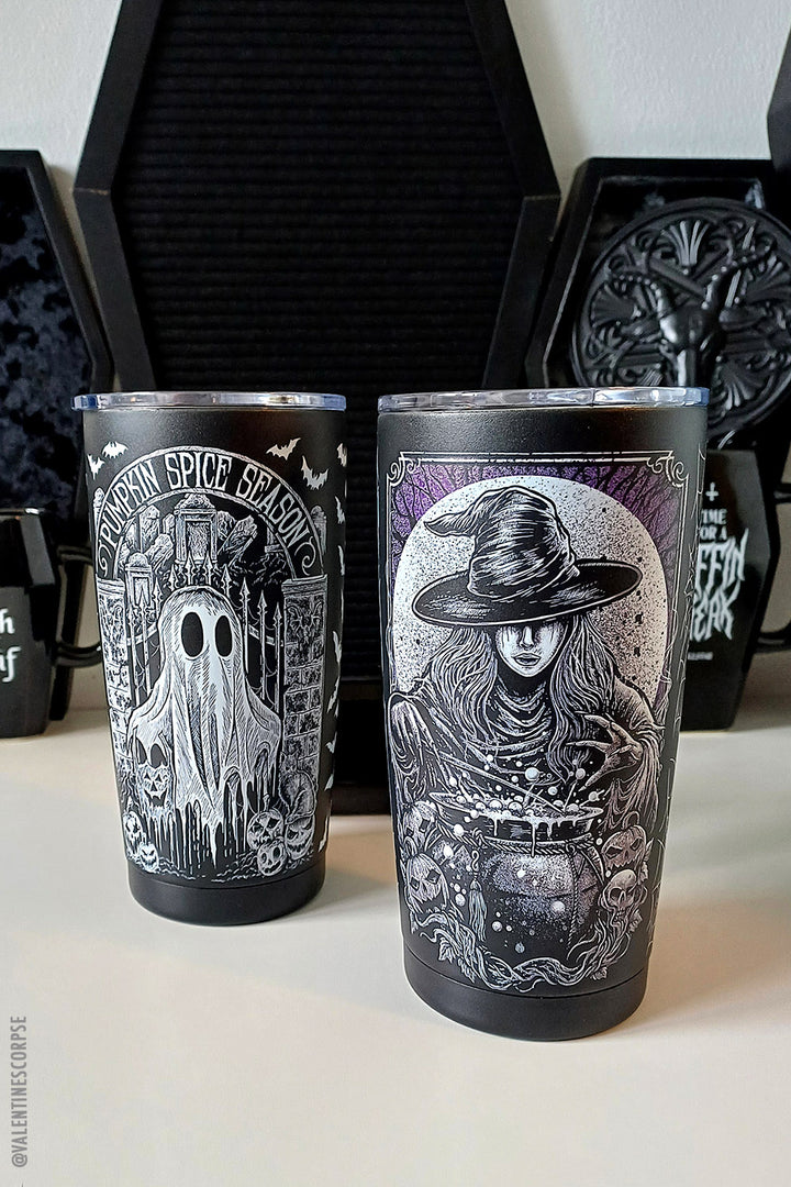 Witch's Cauldron 20 oz Travel Mug