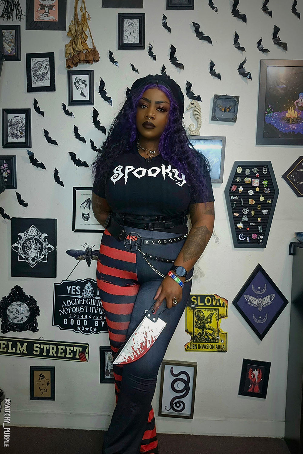 Spooky Crop Top