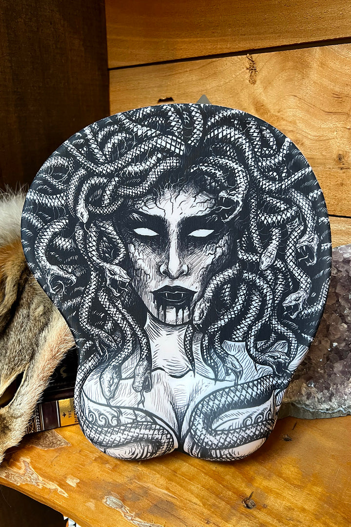 goth boob mouse pad